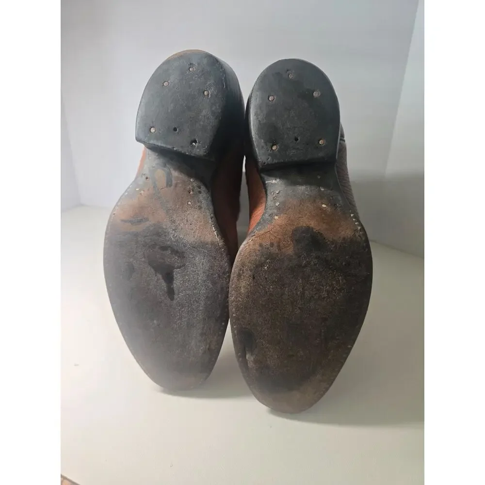 Tony Lama 2 Toned Western Cowboy Boots Size 10 D B721089